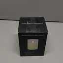 Glass Flameless Candles with Remote Timer, 3D Moving Flame Flickering, Last 600+ Hours Battery Candles, Real Wax LED Votive Candle for Festival Wedding Home Party Decor, 3" x 4"