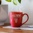 Rico Industries NCAA North Carolina State Wolfpack Alumni 16 oz Team Color Laser Engraved Speckled Ceramic Coffee Mug