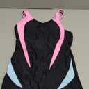 J.E Sterguard Athletic Girls' One Piece Swimsuits Girls Bathing Suits Pro for Practice Black Girl Swimsuit, 
Size 10-12 1880-BP