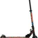 Mongoose Force 100 Folding Scooter, for Kids Age 5+, Orange and Black