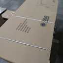 Flash Furniture Hercules Series 9' x 40" Rustic Solid Pine Folding Dining Table, Rectangular Antique Farmhouse Dining and Event Extension Table