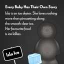 BUBBLEBABY 3D/Vent Clip Car Vent Air Freshener and Odour Eliminator - Cool Ice Fragrance Pack of 6