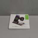 3 in 1 Foldable Charging Station for Apple Products, Wireless Charger for iPhone 17 16 15 14 13 12 Pro Max, Travel Dock Adapter&Light for iWatch Series 11 10 9 Ultra 3/2 SE 3/2, for AirPods 4 3 2 Pro 3/2 (White)