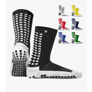 Lux Dual Grip Socks - Soccer Socks for Men & Women with GripArray Engineered Performance & Comfort - Anti-Slip Technology for Soccer
