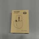 TECKNET Wireless Mouse, Bluetooth Mouse (BT5.3/5.0 & 2.4G) Rechargeable Ergonomic Optical Mouse with 6 Adjustable DPI, Side Scroll, Quiet Clicks, USB A Receiver, 7 Buttons, Wide Compatibility  Black