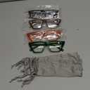 Eyekepper 4-pack Bifocal Reading Glasses for Women Bi-focal Readers (4 Pack Clear Lens Mix Color)