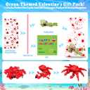 Building Block and Card Valentine Gifts 30 Building Blocks and 30 Cards for Kids' Party Favors, Birthday Gifts, Classroom Exchange Prizes, and Holiday Goodie Bags, Ocean Animal (Navy)