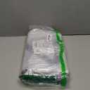 VENO 2 Pack Moving Bags, Christmas Storage Bins, Moving Boxes Alternative, Comforter and Blanket Storage Bags, College Dorm Packing Supplies, Foldable Heavy-Duty Tote (Clear, 2 Pack)