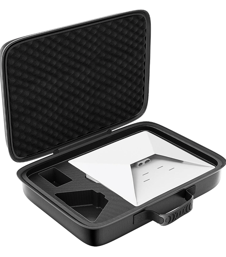 Starlink Mini Outdoor Carrying Case, Starlink Mini Master Disk and Accessory Storage Case, Portable Storage Case with Anti-collision Foam in the