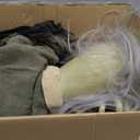 Morris Costumes Animated Zombie Halloween Prop Decoration with Fog