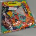 JOTOOK Mens Christmas Shirts Funny Turkey Thanksgiving Shirts Santa Claus Long Sleeve Button Down Shirt (M)