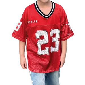 SOLY HUX Toddler Girl's Graphic T-Shirts Short Sleeve V Neck Tee Shirts Jersey Tops Y2k Streetwear Red Letter 5T