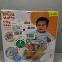 Bright Starts Learn-to-Sit Baby Floor Seat, 2-Positions Grow with Infant, Portable Baby Chair, Includes Sensory Toys, Unisex, 4-12 Months, Playful Paradise