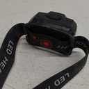 LHKNL Headlamp Flashlight, Lumen Ultra-Light Bright LED Rechargeable Headlight with White Red Light, 2-Pack Waterproof Motion Sensor Head Lamp,8 Modes for Outdoor Camping Running Hiking Fishing (Black)