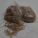 Amazon Basics Rubber Bands, Size 33 (3-1/2 x 1/8 Inch), 600 Bands/1 lb Pack, 3-Pack, Tan
