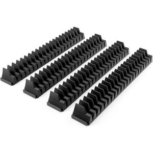 TEKTON 80-Tool Modular Wrench Organizer Set (Black) | OTM92180 | Made in USA