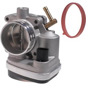 AUQDD S20078 Electronic Fuel Injection Throttle Body Assembly (For 1.6L L4 1600cc SOHC Supercharged Engine) Fit For 2002-2008 Mini Cooper S (Replace # 13541503358 TB1134)