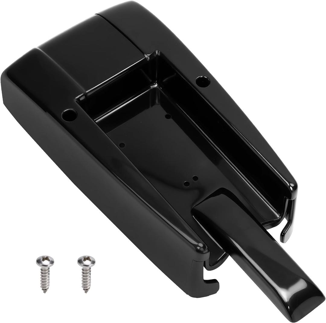 RV Awning Motor Cover Replacement for Solera 643921, RV Regal Head Cover Drive/Idler Back, RV Awning Head End Cap, Camper Trailer Awning Motor Cap for Lippert Components, Black