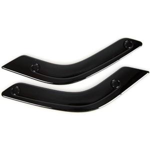 1Pair Interior Door Grab Handle Inserts Cover Trim for 2011-2018 Jeep Wrangler JK (Black)