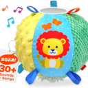 Move2Play, Hilariously Interactive Toy with Music & Sound Effects | Birthday Gift for Boy & Girl | Ball for Toddler & Baby | Indoor/Outdoor | Age 6, 9, 12+ Month | 1, 2, 3+ Year Old