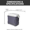 Igloo Iceless Thermoelectric Cooler | Portable Electric Plug-in Coolers, 28 Qt