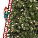 Mr. Christmas Super Climber Musical Animated Indoor Christmas Decoration, 42 Inches, Elf