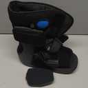 United Ortho Short Air Cam Walker Fracture Boot, Large, Black