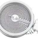 UPGRADED DG47-00060A MEE62385001 6" Single Radiant Surface Element Compatible with Samsung LG Electric Stove, W10823704 5.5" Range Single Radiant Burner Replace AP5967643 PS11720669