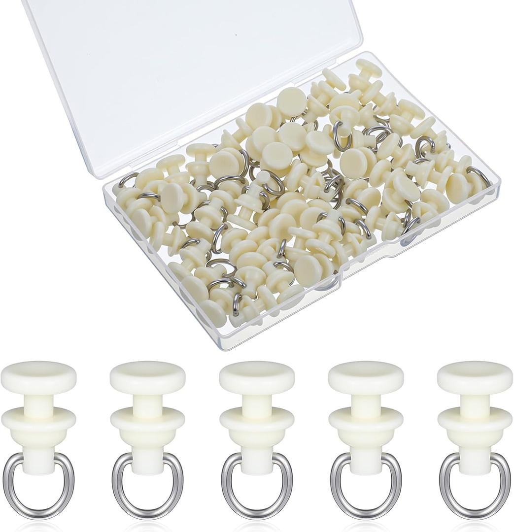 60 Pcs Curtain Track Hooks Curtain Track Gliders Plastic for Living Bedroom Shower Garage Divider Track and Hooks Slide Roller Ceiling Sliding Curtain Track Rollers