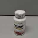 Thyroid Support Supplement- Metabolic Function, Energy & Focus, Mood Enhancer - Iodine from Kelp, Ashwagandha, Vitamin B12, Inositol, Ginseng, Magnesium - 60 Capsules for Men & Women