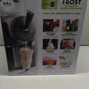 GreenPan Frost Ice Cream Maker & Slushie Machine, Soft Serve, Sorbet, Margaritas, Milkshakes, Frozen Yogurt, No Pre-Freezing, Ready in 15 Mins, 6 Modes, 7 Textures, Self-Cleaning, Family Size, Gray