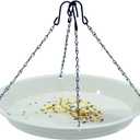 Bird Seed Catcher Tray Platforms 12" Bird Feeders Big Hanging Trays Platform can be Used for Most Feeders to Catch Dropped Seed and Shells for Outdoor Courtyard Gardens to Attract Birds (1PCS)