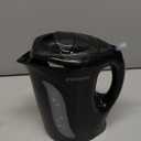 Proctor Silex Electric Tea Kettle, Water Boiler & Heater Auto-Shutoff & Boil-Dry Protection, 1000 Watts for Fast Boiling, 1 Liter, Black (K2071PS)