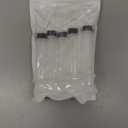 Wisdom Teeth Syringe, 5 Pack Irrigation Dental Syringes with Measure Scale & Curved Tip for Dental Care Liquid Oral Tonsil Stone