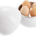 Egg Boiler, Egg Cooker Easy 4 Eggs Microwave Boiler Rapid Egg Cooking Appliances