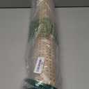 18" Width Cane Webbing 3.3Feet, Natural Rattan Webbing for Caning Projects, Woven Open Mesh Cane for Furniture, Chair, Cabinet, Ceiling
