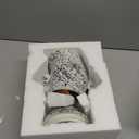 Ceramic Canister with Attitude 28oz, Spice Jars with Airtight Seal Lid for Food Storage, White Decorative Kitchen Container for Coffee Beans, Tea, Sugar, Salts, Spice and More (800ml)