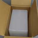 Citylife 8 Packs 6 QT Plastic Storage Bins with Latching Lids Clear Storage Box with handle Stackable Storage Containers for Organizing Snacks, Crafts, Toys, Tools