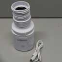 Dr. Brown's Travel Baby Bottle Warmer, Quickly Warms Breast Milk and Water for Formula On-The-Go, Portable, Rechargeable, Cordless with 3 Bottle Adapters