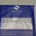 Artscope Outdoor Waterproof Throw Pillow Covers 20x20 Inch Decorative Linen Outdoor Pillows Cushion Case for Patio Couch Sofa - Dark Blue