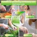 2 x 100-Count Disposable PE Gloves for Paraffin Wax Therapy | Transparent Liners for Hot Wax Treatment and Hand Care