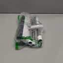 Floor Scrub Brush with Long Handle, 3 in 1 Scrape and Heavy-Duty Stiff Bristle Scrubber Brush for Cleaning Shower Bathroom, Patio, Pool, Garage, Kitchen, Wall and Deck (White, 1 Pack)