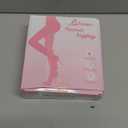 HONGTEYA Fleece Lined Tights Women Winter Thermal Leggings Pantyhose Fake Translucent Thick Warm Sheer Tights (Large)