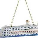 Kurt Adler Cruise Ship Christmas Ornament
