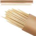 BETESINE 6.3mm Thick 24 inch (Approx 2FT) Extra Long marshmallow sticks for fire pit, Bamboo Skewers for Grilling, 100 PCS Smores sticks for Fire Pit, Campfires, Hot Dogs, DIY Crafts & Plant Support
