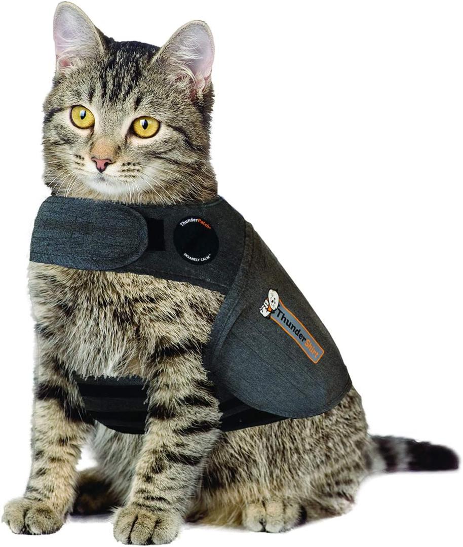ThunderShirt For Cats, Grey, Large ( > 13 lbs) (Large ( &gt; 13 lbs))