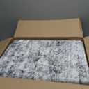 Area Rugs 5x7, Washable Grey Rugs for Living Room, Bedroom, Vintage Boho Indoor Soft Carpet for Dining Room, Low Pile Rugs for Office, Farmhouse