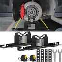 2026 Upgraded Wheel Alignment Tool, 2 PCS Toe Alignment Tool Plates Without Removing Calipers, Wheel Alignment Kit with 2 Measuring Tapes, Compatible with Most Cars and SUVs