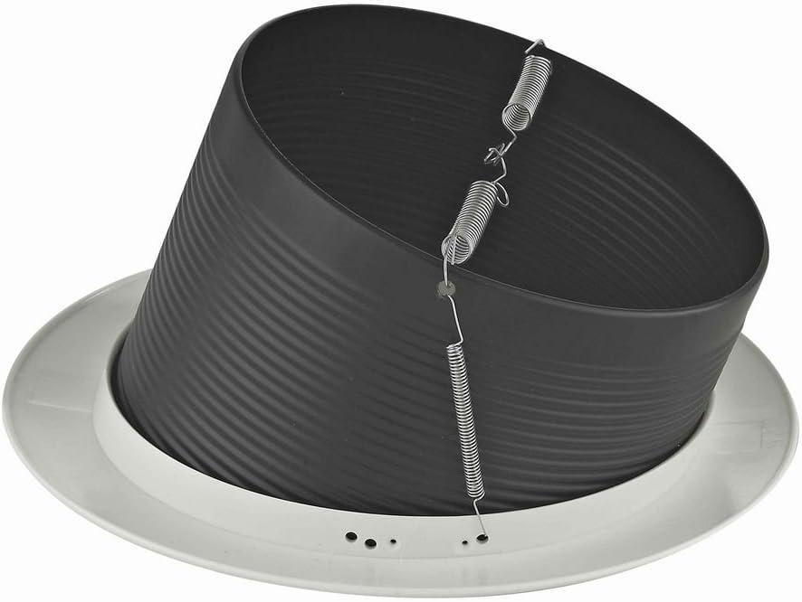 Black Baffle Slope Trim for 6-Inch Recessed Cans