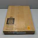 Mayfair Cassel Slow Close Toilet Seat, Easy Clean, Non Slip Premium Wood Seat, Easy Install, Made in USA, Elongated, White